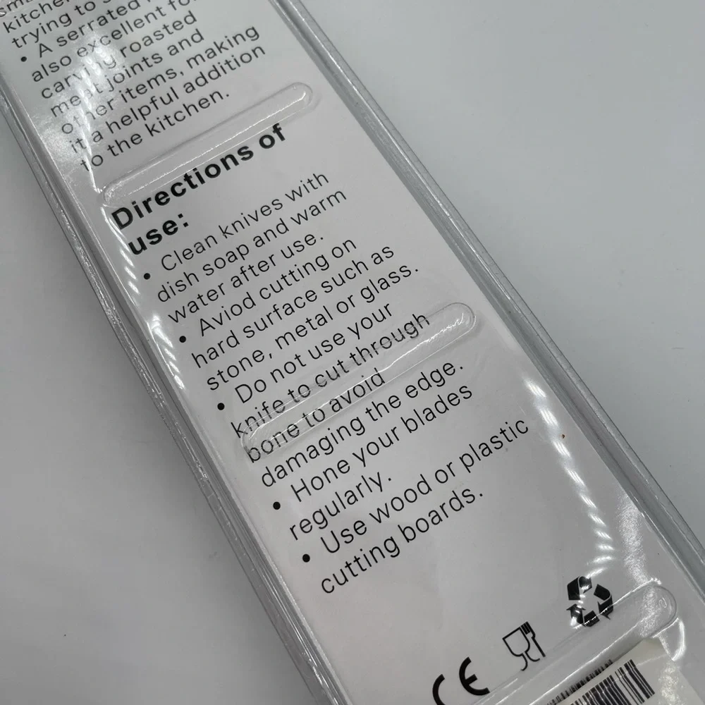 Sedge High Carbon German Steel 10” Bread Knife